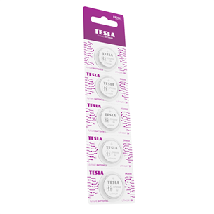 5 x Battery Tesla CR2032 Lithium