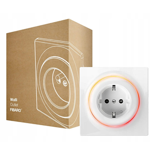 Nutipistik Fibaro Walli Smart Outlet type F (Z-Wave) FGWOF-011