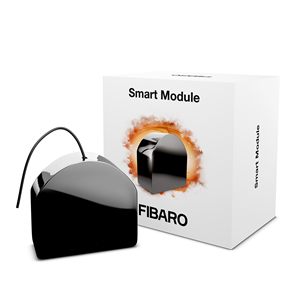 Fibaro Smart Module, Z-Wave Plus, must - Relee ühe väljundiga FGS-214