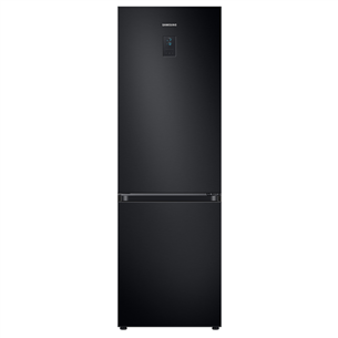 Samsung, NoFrost, 344 л, высота 186 см, черный - Холодильник RB34T675EBN/EF