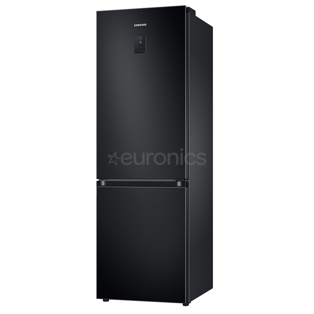 Samsung, NoFrost, 344 L, height 186 cm, black - Refrigerator