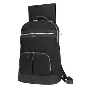 Targus NewPort, 15'', black - Notebook backpack