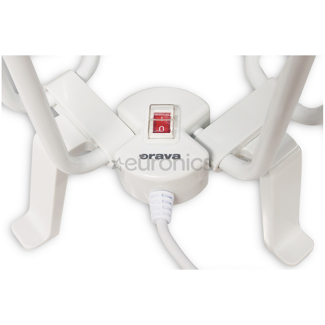 Orava, 2 paari, 40 W, valge - Jalatsikuivataja