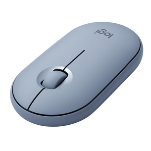 Logitech Pebble M350, blue - Wireless Optical Mouse