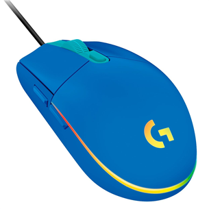 Logitech G102 LightSync, синий - Оптическая мышь