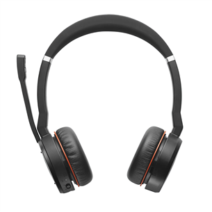 Jabra Evolve 75, must - Juhtmevaba peakomplekt