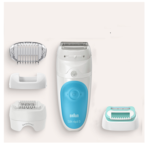 Braun Silk-épil 5, white/blue - Epilator