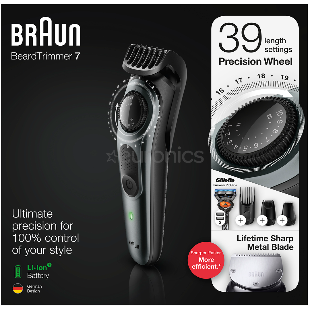 braun trimmer bt7040