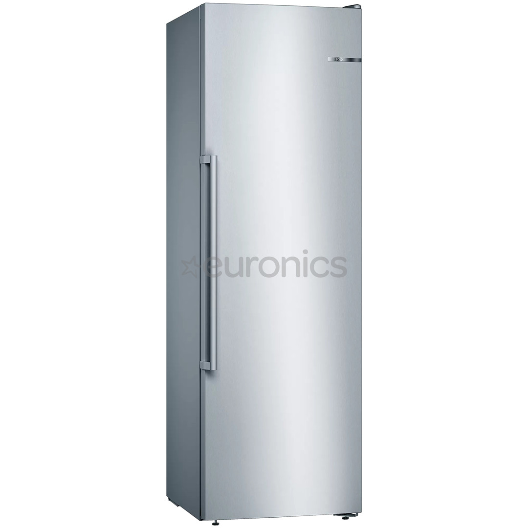 Bosch, NoFrost, jäämasin, 242 L, kõrgus 186 cm, roostevaba teras - Sügavkülmik