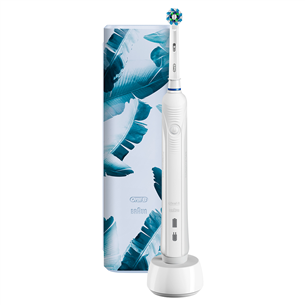 Braun Oral-B Cross Action White, футляр, белый - Электрическая зубная щетка