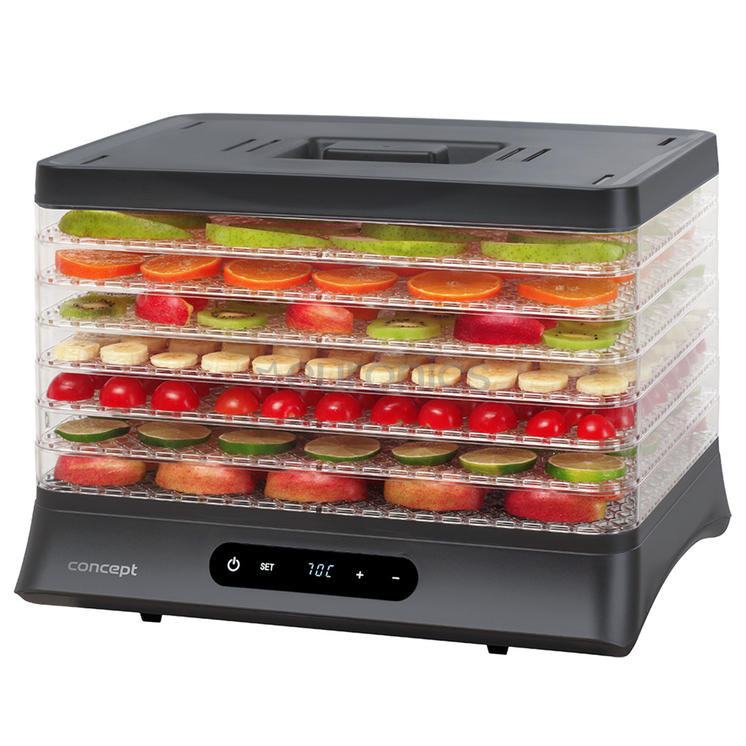 Concept, 500 Вт, серый - Сушилка для продуктов