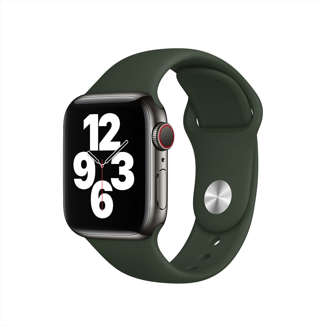 Replacement strap Apple Watch Cyprus Green Sport Band - Regular (40 mm)