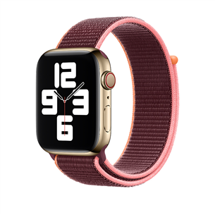 Vahetusrihm Apple Watch Plum Sport Loop 44mm