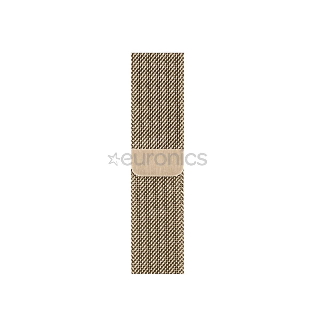 Replacement strap Apple Watch Gold Milanese Loop (40 mm)