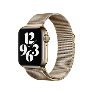 Vahetusrihm Apple Watch Gold Milanese Loop 40mm