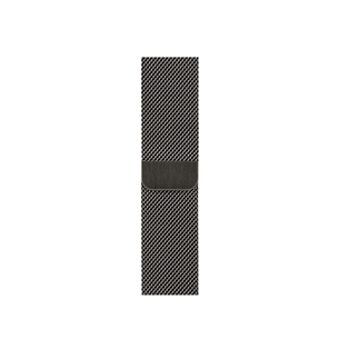 Replacement strap Apple Watch Graphite Milanese Loop (40 mm)