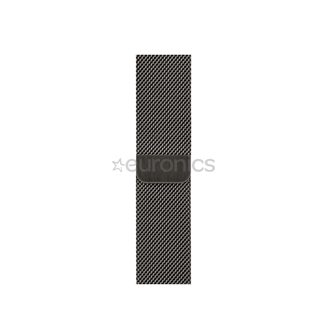 Vahetusrihm Apple Watch Graphite Milanese Loop 40mm