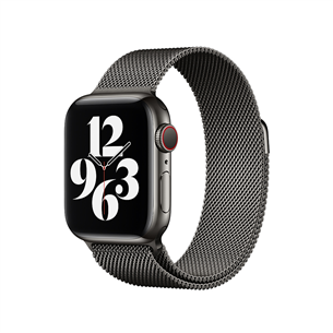 Vahetusrihm Apple Watch Graphite Milanese Loop 40mm