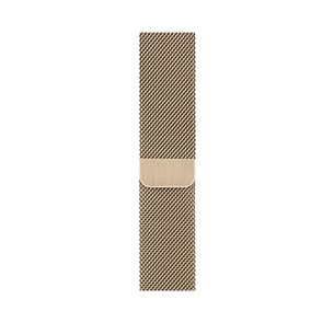 Replacement strap Apple Watch Gold Milanese Loop 44mm