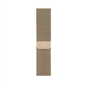 Vahetusrihm Apple Watch Gold Milanese Loop 44mm