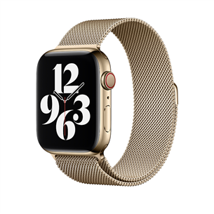 Сменный ремешок Apple Watch Gold Milanese Loop 44 мм