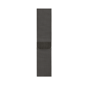 Vahetusrihm Apple Watch Graphite Milanese Loop 44mm