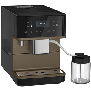 Miele MilkPerfection, black/brown - Espresso Machine