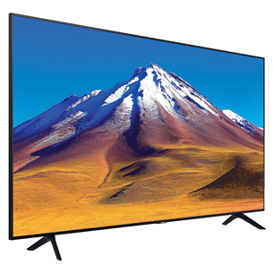 Samsung LCD 4K UHD, 50", боковые ножки, черный - Телевизор