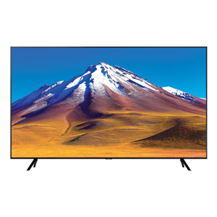 Samsung LCD 4K UHD, 65", боковые ножки, черный - Телевизор