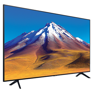 Samsung LCD 4K UHD, 75", feet stand, black - TV
