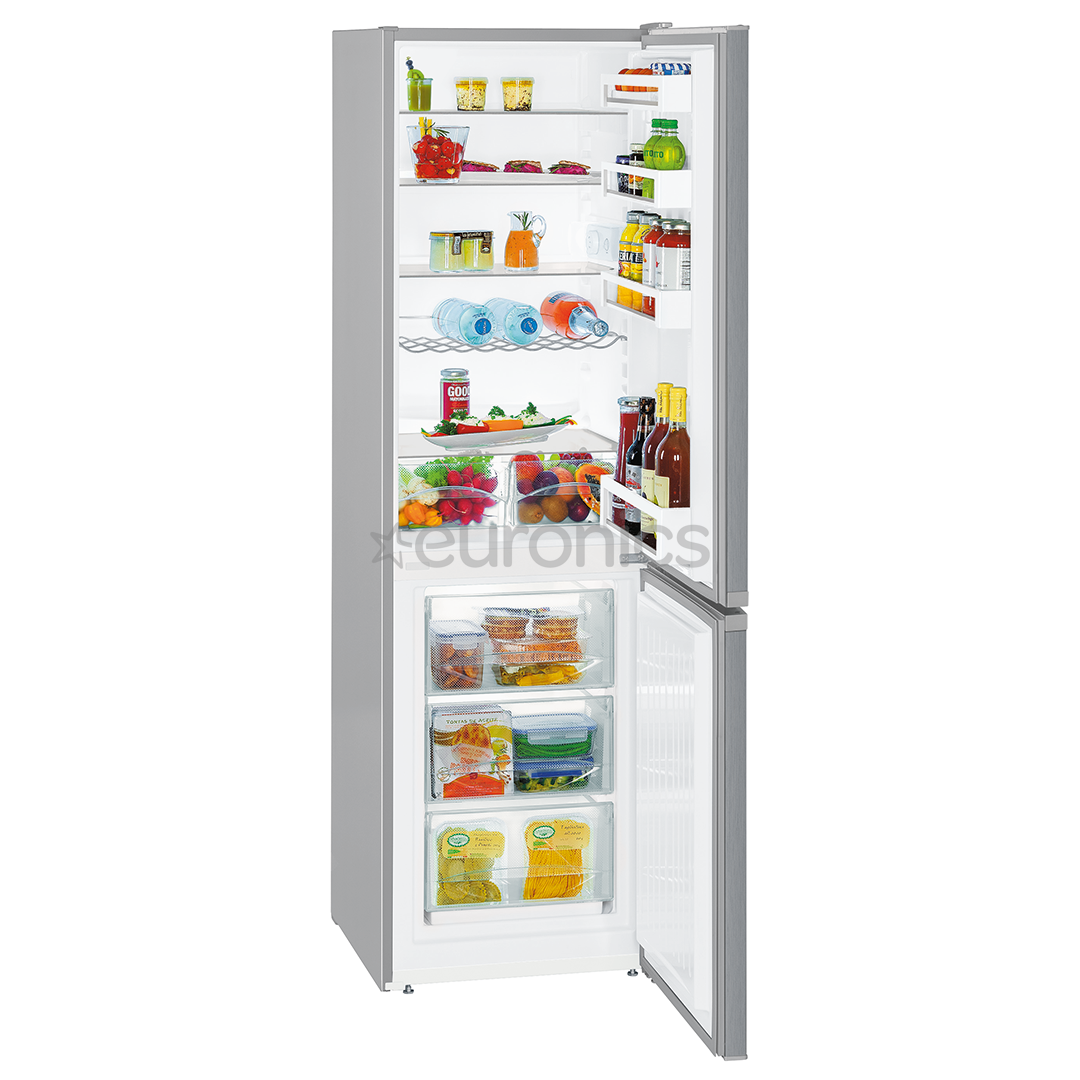 Liebherr SmartFrost, 296 L, stainless steel - Refrigerator
