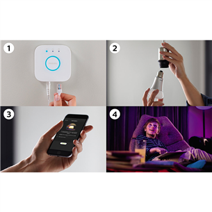 Philips Hue starter kit White and Color Ambiance (E27)