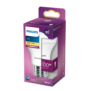 LED lamp Philips (E27, 100W)