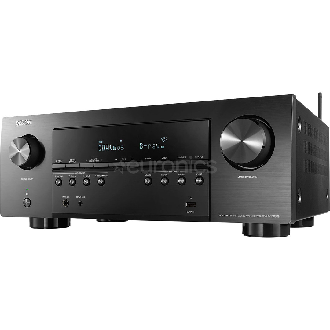 Ressiiver 7.2 Denon AVR-S960H