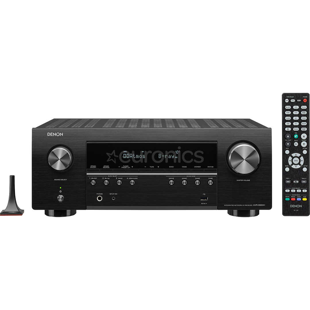 Ressiiver 7.2 Denon AVR-S960H