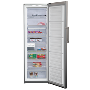 Beko, 275 L, height 185 cm, silver - Freezer