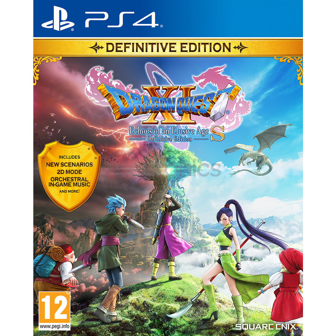 PS4 mäng Dragon Quest XI S: Echoes of an Elusive Age Definitive Edition