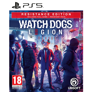 PS5 mäng Watch Dogs: Legion Resistance Edition