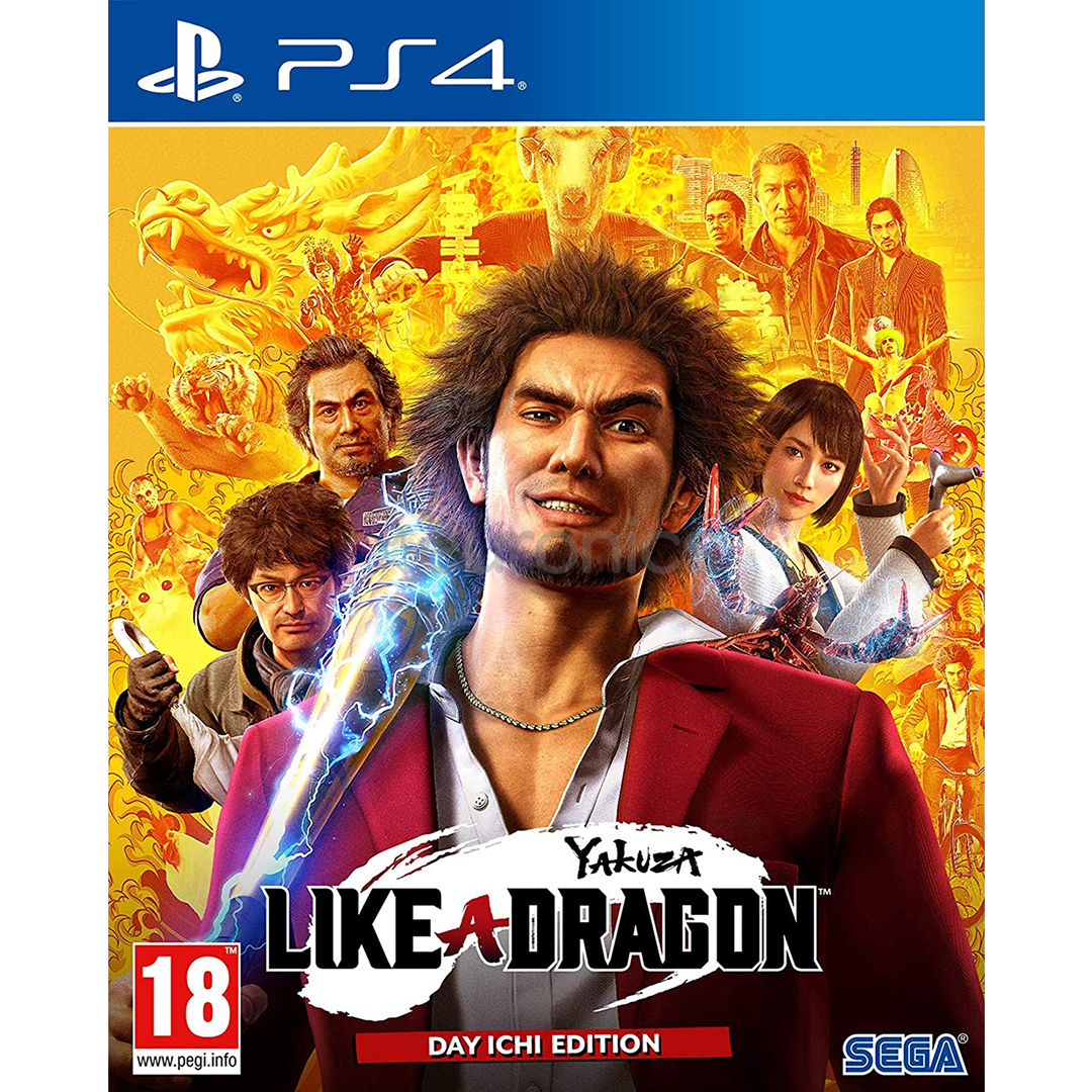 PS4 mäng Yakuza: Like a Dragon