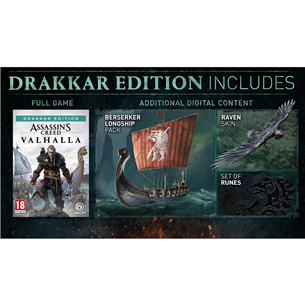 PS5 game Assassin's Creed: Valhalla Drakkar Edition