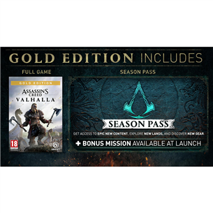 PS5 game Assassin's Creed: Valhalla GOLD Edition