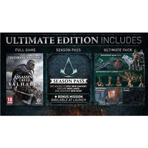 PS5 mäng Assassin's Creed: Valhalla Ultimate Edition