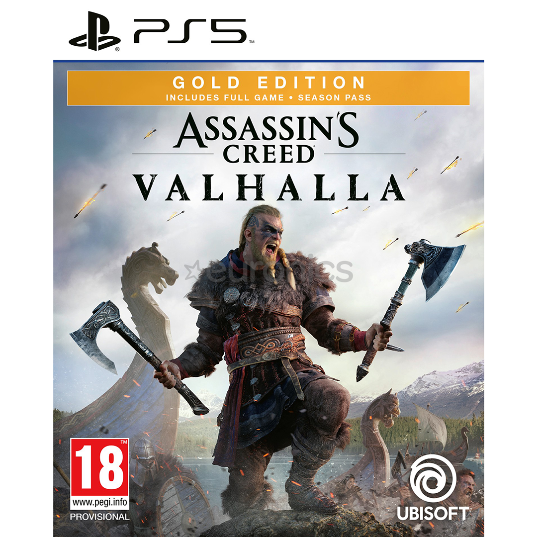 PS5 mäng Assassin's Creed: Valhalla GOLD Edition