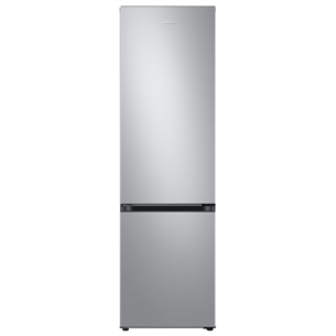 Samsung, NoFrost, 390 L, kõrgus 203 cm, hõbedane - Külmik