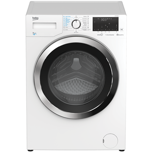 Beko, 7 kg / 4 kg, sügavus 45 cm, 1400 p/min - Kuivatiga pesumasin