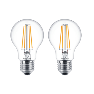 2 x LED lamp Philips (E27, 60W)