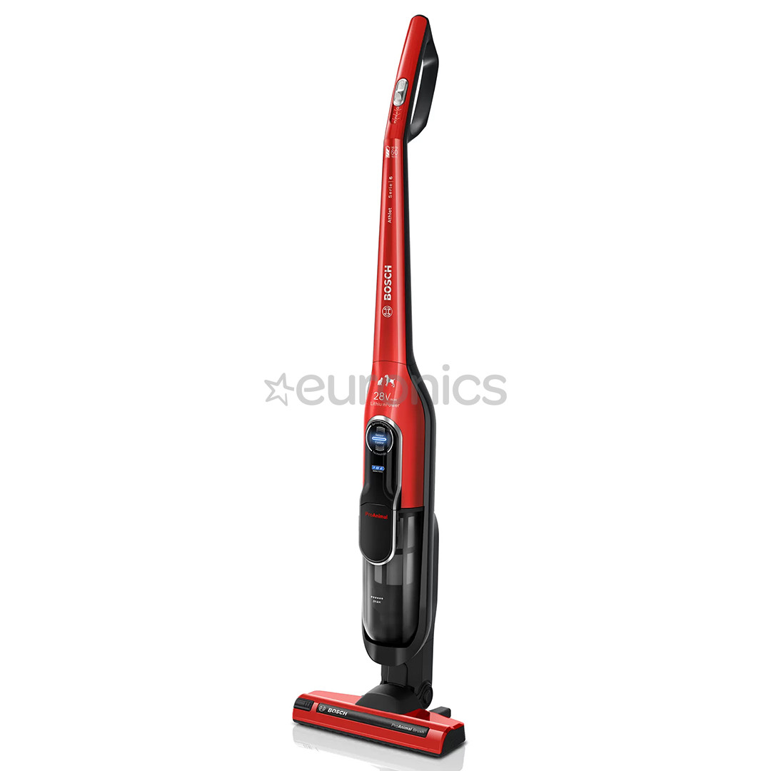 Bosch Athlet Pro Animal, red - Cordless Stick Vacuum Cleaner