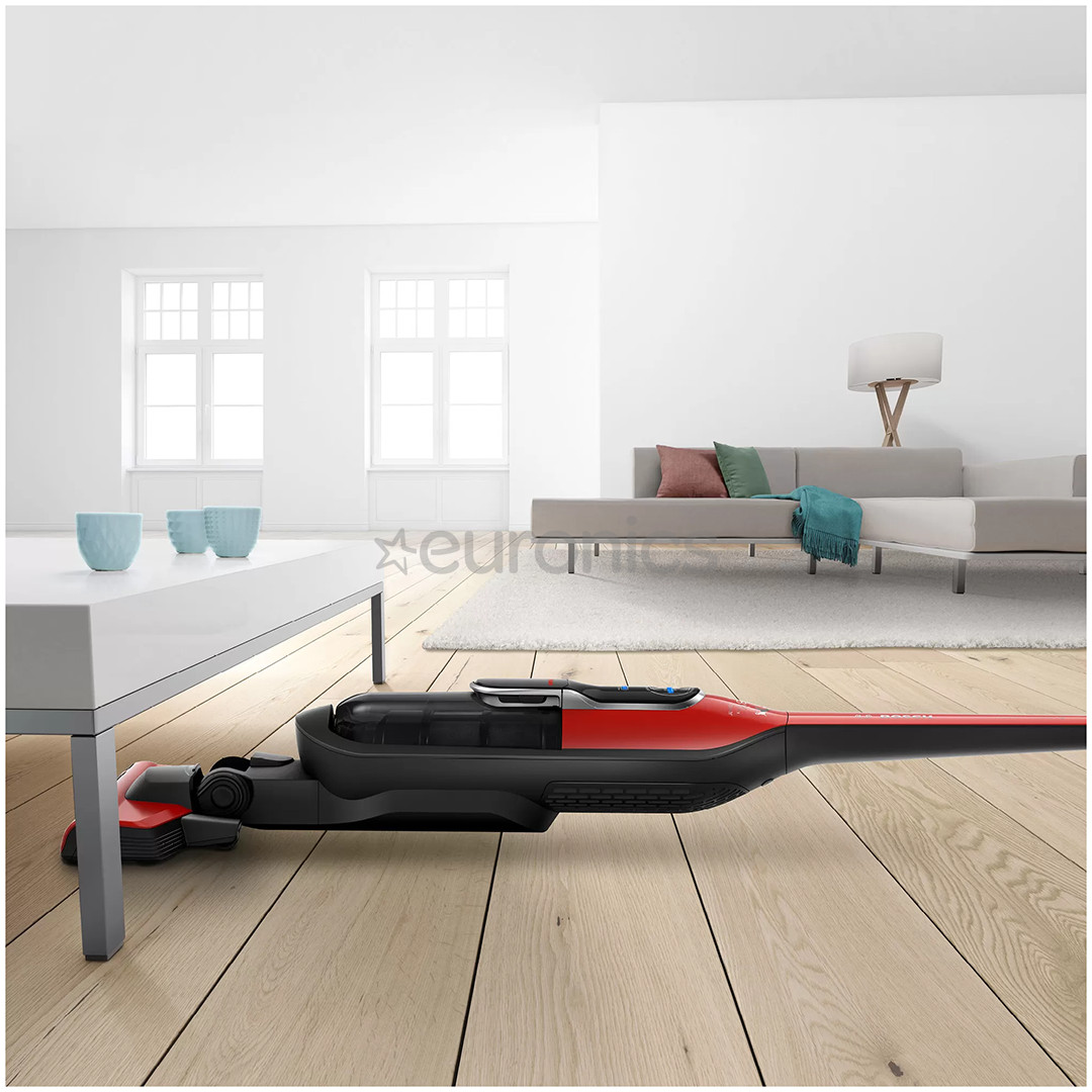 Bosch Athlet Pro Animal, red - Cordless Stick Vacuum Cleaner