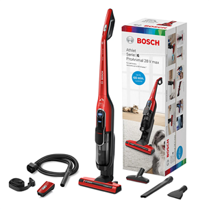 Bosch Athlet Pro Animal, красный - Беспроводной пылесос