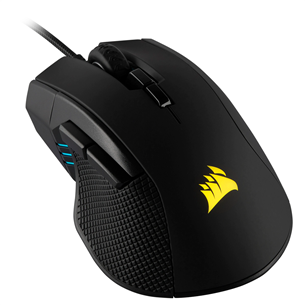 Corsair Ironclaw RGB, must - Juhtmega optiline hiir CH-9307011-EU